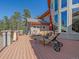 Outdoor deck provides ample seating, mountain views and access to exterior of home at 2817 Keystone Dr, Evergreen, CO 80439