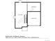 Basement floor plan of the Monarch featuring unfinished area and crawl space at 1918 S Coolidge Way, Aurora, CO 80018