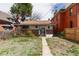 View of the backyard and rear exterior elevation at 1445 Saint Paul St, Denver, CO 80206