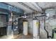 Basement area with utilities and storage at 1445 Saint Paul St, Denver, CO 80206