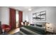 Spacious bedroom with wood floors and large window at 12983 W Ida Ave # 300, Littleton, CO 80127