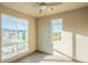 Bedroom with two windows and mountain views at 12983 W Ida Ave # 300, Littleton, CO 80127