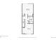 Second story floor plan with two bedrooms, bathroom, and closet at 8975 Field St # 39, Broomfield, CO 80021