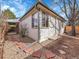 Charming backyard with a stone path and natural light at 6321 S Harrison Ct, Centennial, CO 80121