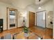 Bright living room with hardwood floors and natural light at 6321 S Harrison Ct, Centennial, CO 80121