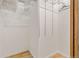 Spacious closet featuring installed shelving for optimal organization and wood floors at 2020 Arapahoe St # 970, Denver, CO 80205