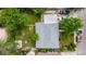 Aerial view of the home showcasing its roof, lot, landscaping, and surrounding neighborhood at 8960 Judson St, Westminster, CO 80031