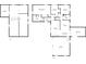 Detailed floor plan showcasing the layout of the home, including the living spaces and bedrooms at 7390 Rafter Rd, Franktown, CO 80116
