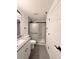 Modern bathroom featuring stylish fixtures, glass shower, and elegant vanity for a luxurious experience at 10475 Applebrook Cir, Highlands Ranch, CO 80130