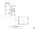 This is a black-and-white first floor floorplan, featuring a living room, kitchen, dining area, garage, bath and bedrooms at 812 Aspen Rd, Golden, CO 80401