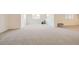 Spacious basement area with neutral carpeting, offering a versatile space for recreation or storage at 8137 Ralston Creek Ave, Littleton, CO 80125