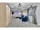 Basement bedroom with a large closet and comfortable seating area at 6610 S Waco Way, Aurora, CO 80016