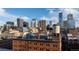 Stunning aerial view of the Denver city skyline at 1411 Wynkoop St # 806, Denver, CO 80202