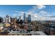 Panoramic aerial view showcasing Denver's cityscape at 1411 Wynkoop St # 806, Denver, CO 80202