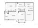 Floor plan depicts layout of the home, including a large living room, kitchen, and primary bedroom at 8358 Pebble Creek Way # 204, Highlands Ranch, CO 80126