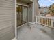 Private balcony overlooking the community at 4450 S Pitkin St # 128, Aurora, CO 80015