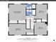 Detailed floorplan showcases layout of bedrooms and bathrooms with square footage at 6720 S Adams Way, Centennial, CO 80122