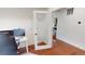 Clean, modern office space with hard wood floors is ready for you to work from home at 1027 Auburn Dr, Erie, CO 80516