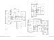 Floor plans of the first floor, second floor, and basement showing layout and dimensions of rooms and spaces at 16257 E Belleview Pl, Centennial, CO 80015