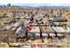 Aerial view showcasing the duplex and surrounding Denver neighborhood at 2929 N Josephine St, Denver, CO 80205