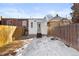 Private backyard studio with exterior access at 2929 N Josephine St, Denver, CO 80205