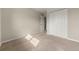 Spacious bedroom with neutral walls and a large closet at 63 S Holman Way, Golden, CO 80401