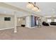 Finished basement featuring recessed lighting, neutral tones, with entertainment area and seating, plus room for activities at 34827 E 7Th Ave, Watkins, CO 80137