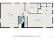 Basement floorplan displaying recreation room, bathroom and other rooms dimensions at 4395 E Arapahoe Pl, Centennial, CO 80122
