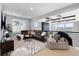 Bright and inviting living room featuring modern decor and plenty of natural light at 7611 Copper Sky Ct, Castle Pines, CO 80108