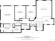 Floor plan showcases the layout of the bedrooms, bathrooms, laundry, and more at 31412 N Bermuda Dunes Dr, Evergreen, CO 80439