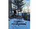 Stone steps leading to backyard with lake view at 6297 W Prentice Ave, Littleton, CO 80123