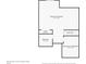 Basement layout featuring a finished living area, bathroom, closet, and an unfinished utility room at 14000 Winding River Ct # T3, Broomfield, CO 80023