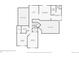 Second floor plan displaying the layout of rooms and closets, including the primary bedroom and bath at 9714 Chanteclair Cir, Highlands Ranch, CO 80126