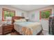 Cozy bedroom with two windows for lots of natural light and a queen bed at 40 S 34Th St, Boulder, CO 80305