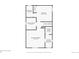 Second floor plan showing bedrooms, bathrooms, closets, and laundry room at 20017 E 48Th Pl, Denver, CO 80249