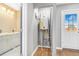 A well-organized closet offers plumbing and electrical connections at 3452 S Clay St, Englewood, CO 80110