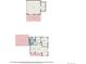 Detailed floor plan showcasing the layout of the house, including room dimensions and patio and garage at 1293 S Perry St, Denver, CO 80219