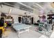 Spacious garage featuring workout equipment and ample space for parking and storage at 1293 S Perry St, Denver, CO 80219