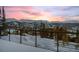 Balcony with panoramic views of the mountains and ski slopes at 310 N Fuller Placer Rd, Breckenridge, CO 80424
