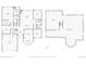 Detailed floor plan showcasing layout of home with bedrooms, bathrooms, kitchen, living room, and basement at 21107 Hawthorne Ln, Parker, CO 80138