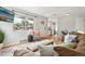 Bright living room with hardwood floors and stylish furnishings at 3285 S Delaware St, Englewood, CO 80110