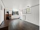 Large finished basement provides ample living space, with a wood-burning stove for supplemental heat at 10536 Garrison St, Westminster, CO 80021