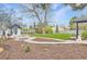 Spacious backyard featuring mature trees, a picnic table, and play structures at 6900 S Clermont St, Centennial, CO 80122