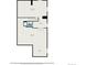 Floor plan of basement with large room, Gathering room, hall, bathroom, and additional room at 2558 Northview Pl, Castle Rock, CO 80104