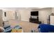 Spacious finished basement with carpet flooring, a TV area, and comfortable seating at 2558 Northview Pl, Castle Rock, CO 80104