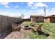 Cozy backyard with a charming fire pit and Adirondack chairs for outdoor gatherings at 111 S Perry St, Denver, CO 80219