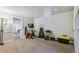 Spacious basement with exercise equipment and ample room for a home gym at 6712 S Leyden Ct, Centennial, CO 80112