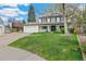 Beautiful two-story home with lush landscaping and inviting curb appeal at 6712 S Leyden Ct, Centennial, CO 80112