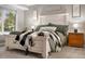 Bright, well-lit bedroom with a comfy bed, carpet flooring and a window view at 6508 E Euclid Pl, Centennial, CO 80111