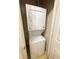 Convenient stackable washer and dryer unit in closet at 8338 S Independence Cir # 104, Littleton, CO 80128